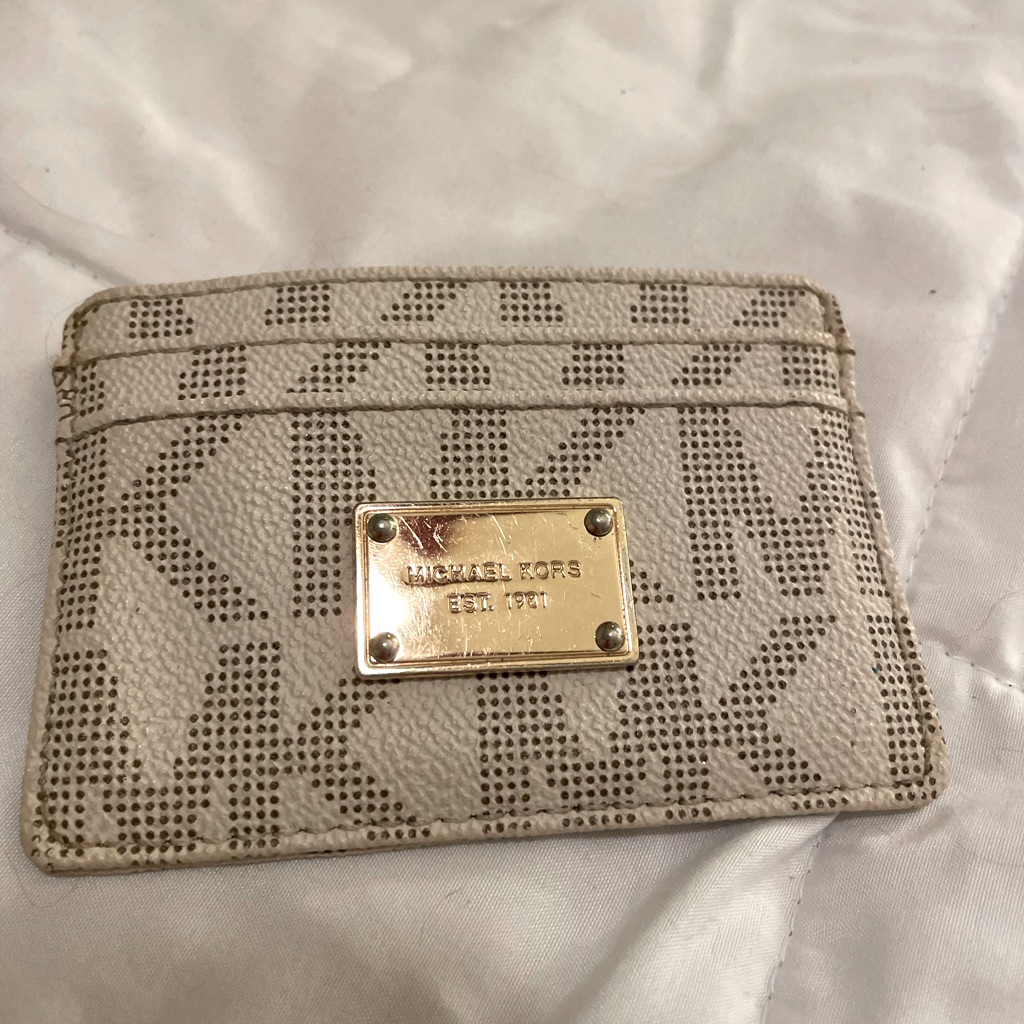 Authentic Mk Card Holder